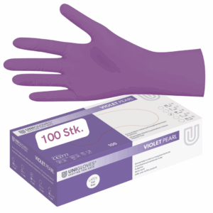 Nitril-Handschuhe, 100 Stk. (violett)