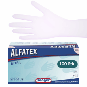 Nitril-Handschuhe, 100 Stk. (weiß)